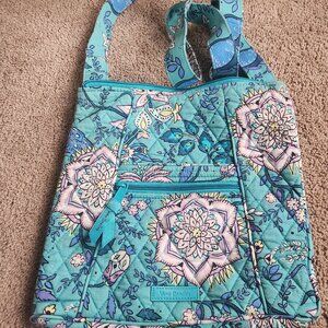 Vera Bradley Peacock Garden Crossbody Purse